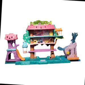 Polly Pocket Pet Adventure Treehouse With 1 Mermaid Doll